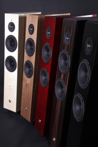 Gamut M5 loudspeaker - all finishes