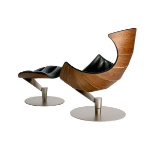Gamut Lobster Chair and Footstool